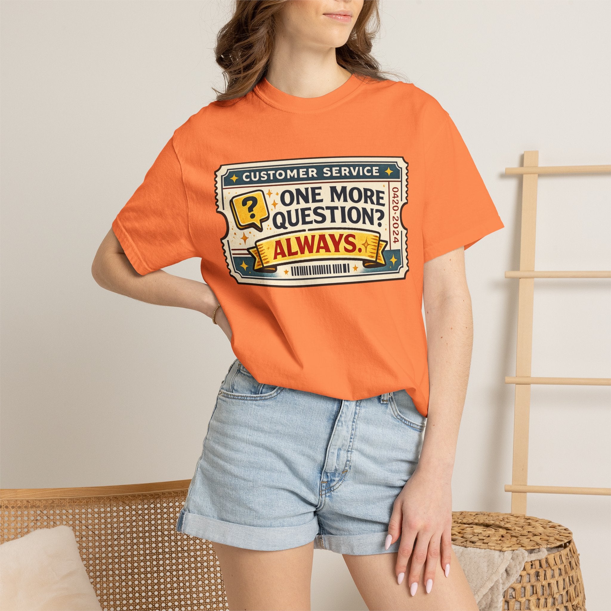 Vintage Customer Service Ticket Design