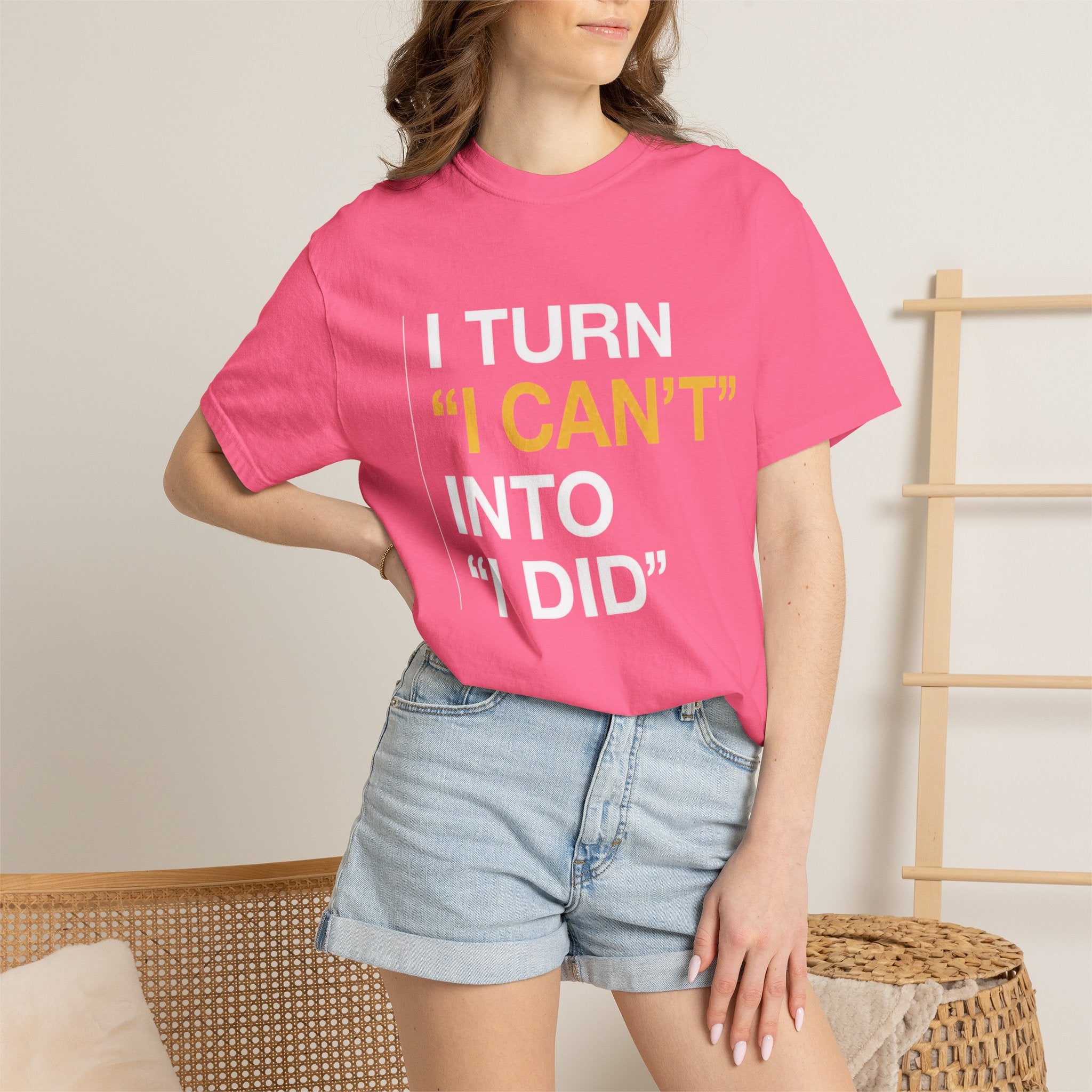 I Turn I Can't Into I Did